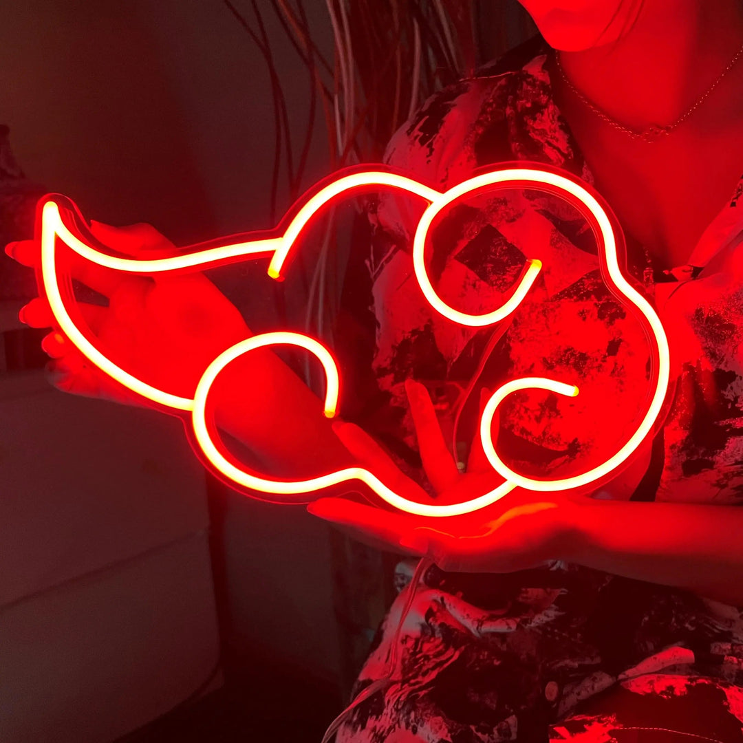 AKATSUKI CLOUD TRENDY NEON SIGN - from manhattanneons.com