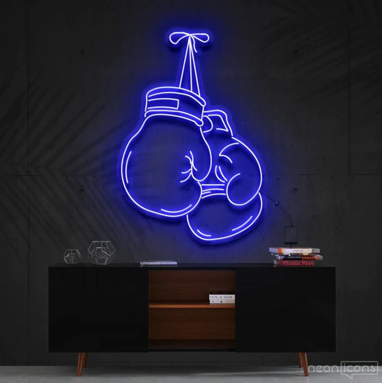 Boxing Gloves Neon Sign ManhattanNeons