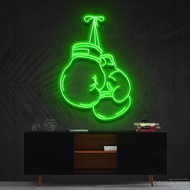 Boxing Gloves Neon Sign ManhattanNeons