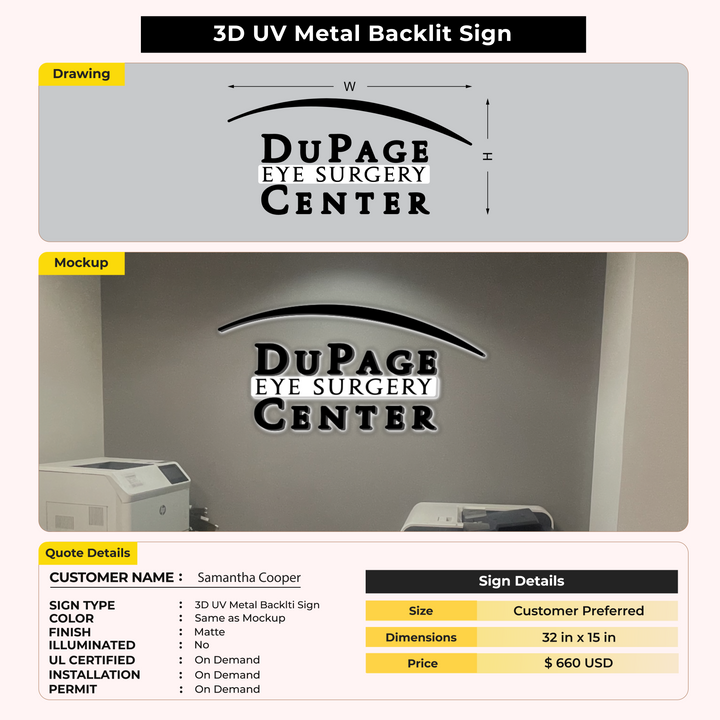 3d signs for Samantha Cooper