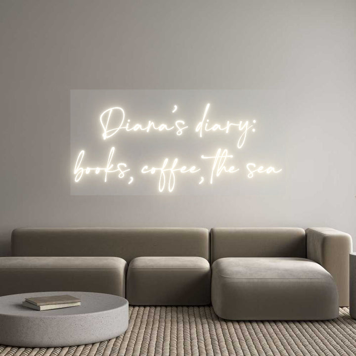 Customized Neon Sign: 
Diana’s dia...