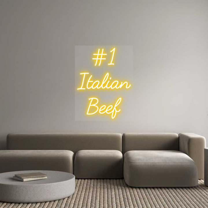 Customized Neon Sign: #1
Italian
...