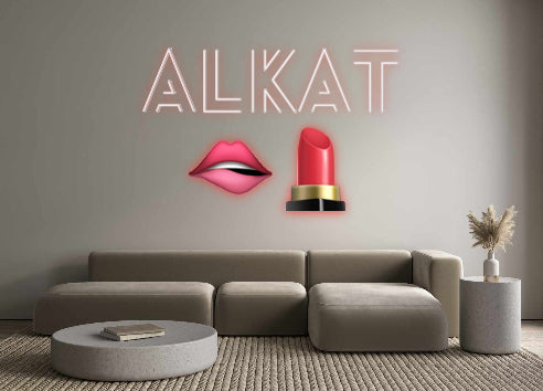 Customized Neon Sign: ALKAT
🫦💄