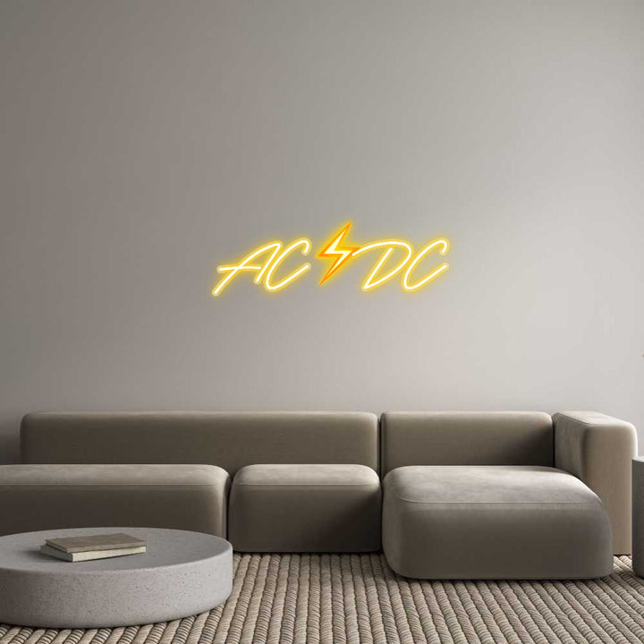 Customized Neon Sign: AC⚡️DC