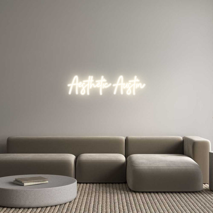 Customized Neon Sign: Aesthetic Aus...