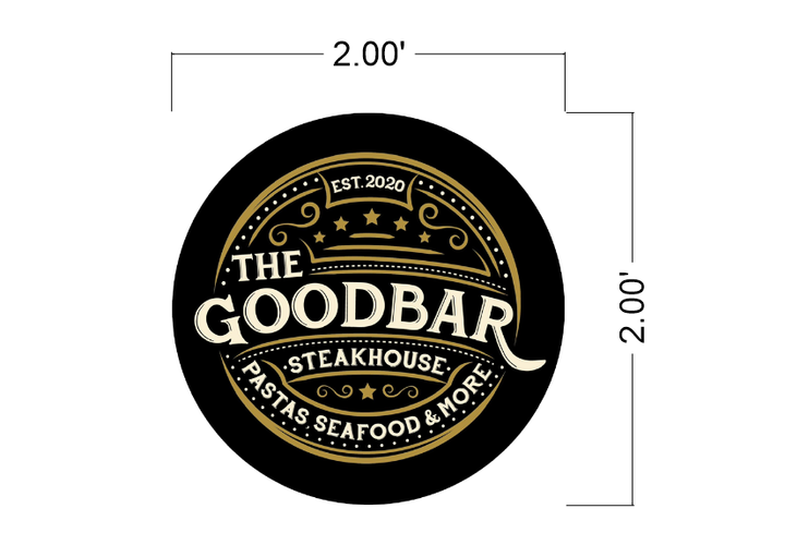 Custom Signs for The Good Bar Steakhouse