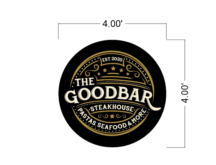 Custom Signs for The Good Bar Steakhouse