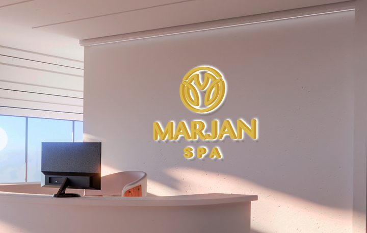 3d metal backlit for Marjan