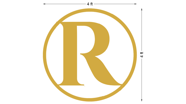 3d metal backlit for j Ricc Rollins II