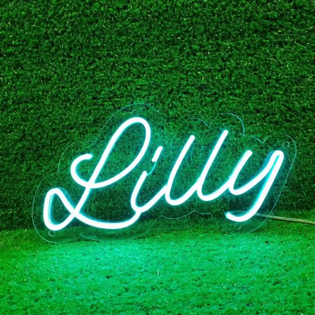 Lilly Name Neon Sign - Make Your Room Shine with Personalized Neon ...